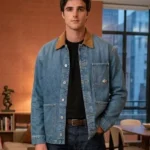 Euphoria S03 Jacob Elordi Blue Denim Jacket