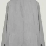 Euphoria S03 Zendaya Oversized Grey Blazer Back