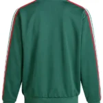 Firebird Track Green Striped Top Back