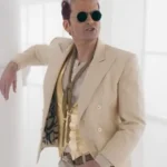Good S03 Omens David Tennant Blazer