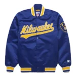 HOMAGE X Starter Brewers Satin Jacket