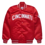 HOMAGE X Starter Reds Heavyweight Satin Jacket