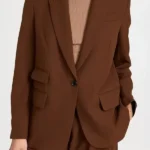 Hacks S03 Front Ava Daniels Brown Blazer