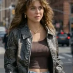 Hannah Wells Off Campus Snake Print Jacket