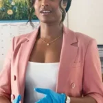 High Potential Daphne Forrester Pink Blazer