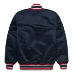 Homage x Starter Braves Heavyweight Blue Black Jacket