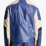 Ignition Paneled Faux Leather Moto Jacket Back