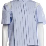 Imperfect Women S01 Kerry Washington Blue Pleated Shirt
