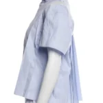 Imperfect Women S01 Kerry Washington Blue Pleated Shirt