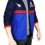 Jason Sudeikis Ted Lasso Blue Track Jacket