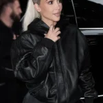 Kim Kardashian Leather Jacket