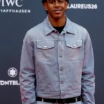 Laureus World Sport Awards 2026 Lamine Yamal Blue Denim Jacket