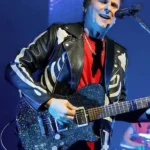 Matt Bellamy O2 Academy Brixton Leather Jacket Black