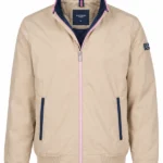 Men's Beige Cotton Jacket