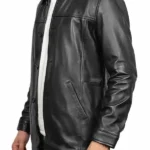 Men’s Classic Black Car Coat