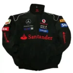Mercedes-Benz Santander Vintage Racing Jacket – Black Edition