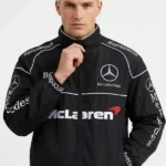 Mercedes McLaren vintage Black Jacket