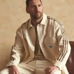 Messi Adidas 2026 Cream Track Jacket
