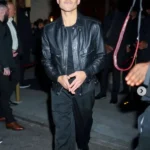 Met Gala 2026 Rami Malek Black Leather Jacket