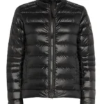 Missy Peregrym CIA 2026 Black Puffer Jacket