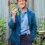 Monty Don Vintage French Work Blue Jacket