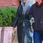 NYC 2026 Jackie Apostel Black Long Coat