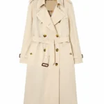 NYC 2026 Laufey Beige Coat Front