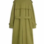 NYC Dinner Event Paige Lorenze Green Trench Coat