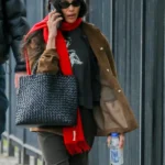 NYC Zoe Kravitz Brown Jacket