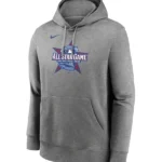 Nike Heather Charcoal 2026 MLB All-Star Game Logo Club Pullover Hoodie