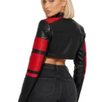 Not Like The Rest Faux Moto Jacket Back