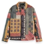 Off Campus Dexter Multicolor Quilted Jacket