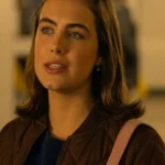 Off Campus Hannah Wells Quilted Brown Jacket