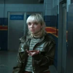 Off Campus Julia Sarah Stone Green Jacket
