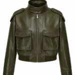 Off Campus Julia Sarah Stone Olive Jacket