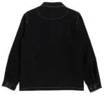 Off Campus Khobe Clarke Black Cotton Jacket Back
