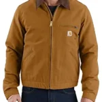 Off Campus S01 Antonio Cipriano Brown Jacket