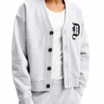 Off Campus S01 TV Series Stephen Kalyn Grey Cardigan