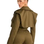 On A Ride Trench Jacket And Short Jacket Back