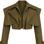 On A Ride Trench Jacket And Short Jacket - Olive
