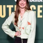Outrageous Ellie Heydon Green Floral Cotton Jacket