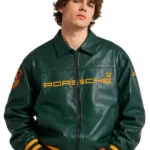Porsche Leather Green Jacket