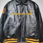 Porsche Leather Jacket Black