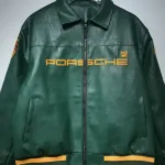 Porsche Leather Jacket Green