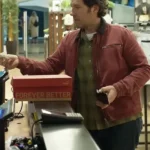 Power Ballad Paul Rudd Maroon Jacket