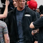 Reacher S04 Alan Ritchson Black cotton Jacket