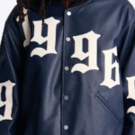Relaxed '96 Faux Pebble Leather Jacket