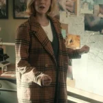 Scarpetta Rosy McEwen Plaid Coat