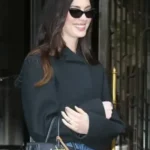 Smile Anne Hathaway NYC 2026 Black Wool Jacket