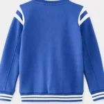 Street Fighter Event Andrew Koji Blue Wool Jacket Back